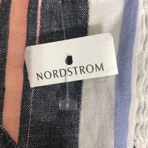 Free People Lilah Pleated Tube Striped Midi Dress XS NWT - Picture 13 of 15